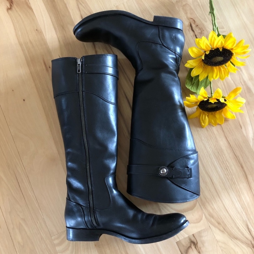 🔥🍁 FRYE: ‘Molly’ Genuine Leather Riding Boot - Picture 3 of 8